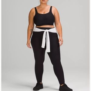 Lululemon high impact sports bra, 36 E, black